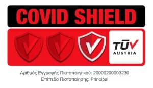 COVID Shield certification by TÜV Austria